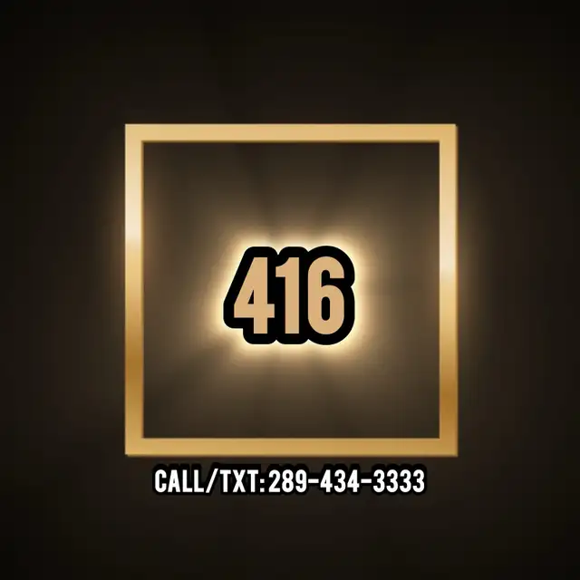 416 Phone Numbers Easy To Remeber Memorable Vip Phone Numbers