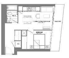 $369,000 M City 3 Condo | 1 Bed   Parking | Rented at $2,150 - Photo 2