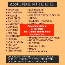 University Assignment Help | Essay & Research Papers, Homework