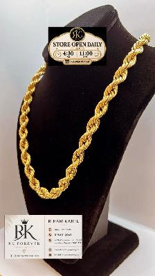 10K  yellow Gold Rope Chain  # R 53 - Photo 3