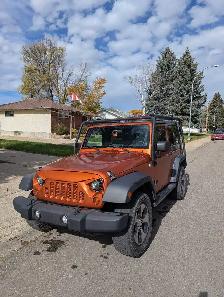 2010 jeep jk with A/C
