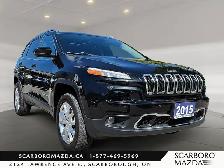 2015 Jeep Cherokee Limited 4X4| LEATHER| ONE OWNER