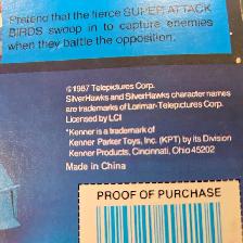 Sealed,Unpunched'87 Kenner Silverhawks Windhammer @ Cashopolis - Photo 3