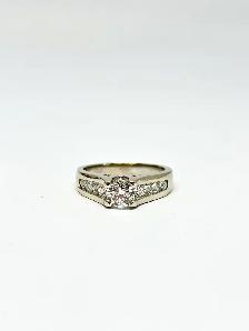 14k white gold Diamond Ring