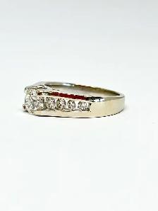 14k white gold Diamond Ring - Photo 3