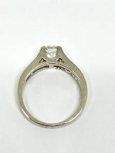 14k white gold Diamond Ring - Photo 5