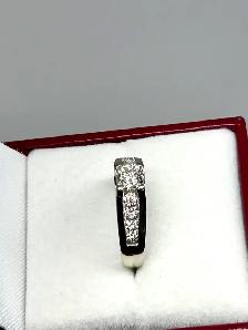 14k white gold Diamond Ring - Photo 7