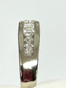 14k white gold Diamond Ring - Photo 9