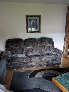 La-Z-Boy Dual Recliner Couch