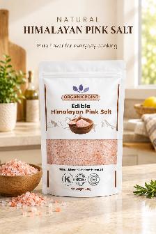 Natural Himalayan Pink Salt  Edible Cooking Salt