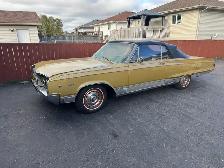 For sale 68 dodge Monaco 500 convertible