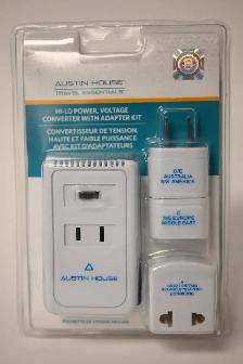 Converter with Adapter Plug 220V to 110V Brand New
