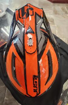 JUST1 Motocross ATV Dirt Bike J38 Kids Large Helmet with Bag - Photo 4