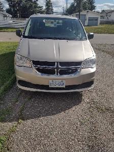2012 Dodge Caravan with wheelchair conversion