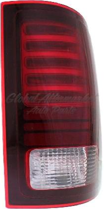 Ram Pickup Ram 2014-2018 Tail Lamp Right Black Sport/Rt Smoked - Photo 3