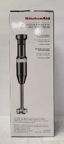 (N9743855) KitchenAid KHBV53OB Corded Hand Blender - Onyx Black - Photo 3
