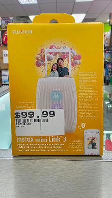 Fujifilm Instax Mini Link 3 Smartphone Printer - BRAND NEW