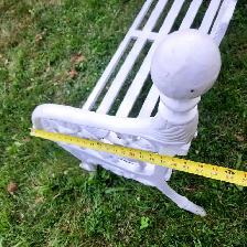 Banc de jardin antique en fonte victorien - Photo 3