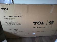 Brand New TCL 75" Inch 4K LED Smart TV For Sale - Photo 4