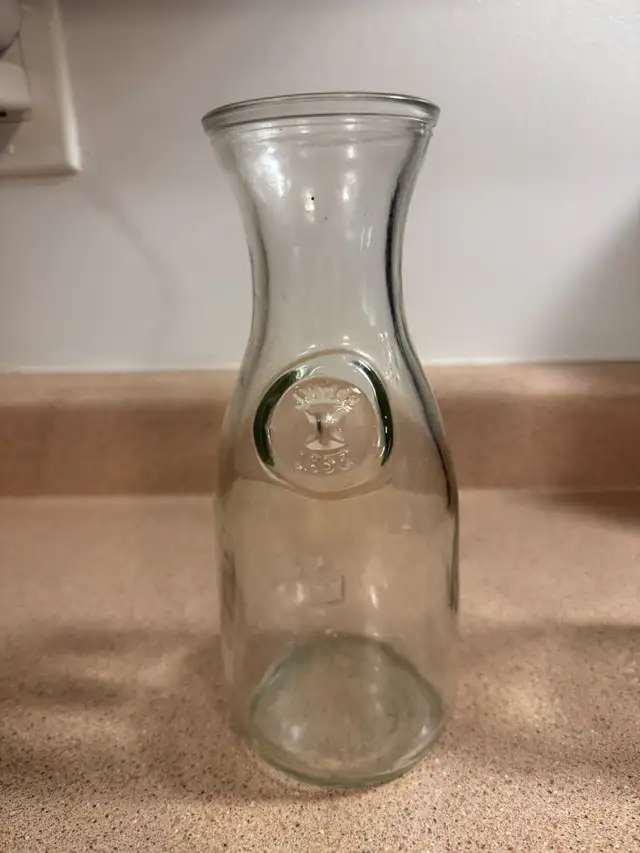 Milk bottles