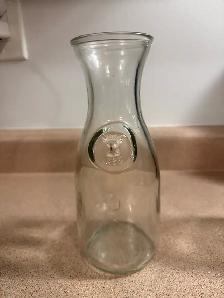 Milk bottles