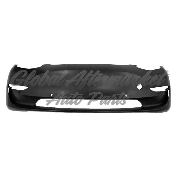 Tesla Model 3 2017-2022 Bumper Front Primed With 6 Park Assist
