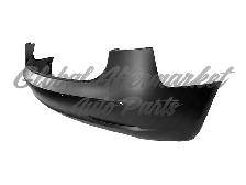 Tesla Model 3 2017-2023 Bumper Rear Primed With 6 Park Assist - Photo 2