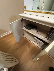 DINING ROOM TABLE/CHAIRS & LIGHTED GLASS HUTCH AND CABINET - Photo 4