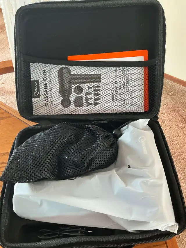 Massager with nine attachments