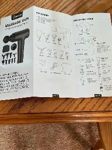 Massager with nine attachments - Photo 4