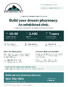Build Your Dream Pharmacy | Chilliwack Clinic Owner-Operator