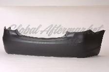Toyota Yaris Sedan 2012 Bumper Rear Primed