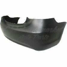 Toyota Yaris Sedan 2012 Bumper Rear Primed - Photo 3