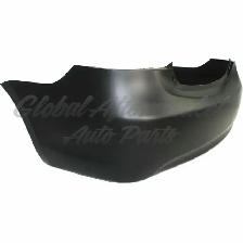 Toyota Yaris Sedan 2012 Bumper Rear Primed - Photo 4