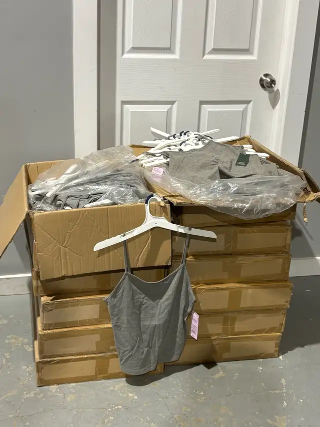 Bulk New Gray Tank Tops - Wholesale Reseller Lot