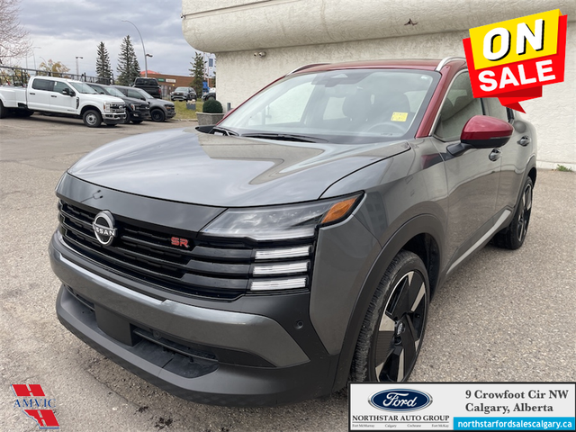 2026 Nissan Kicks SR AWD - SPORT INTERIOR - LIKE NEW - LOW KMS!