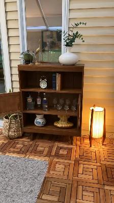 Mid century. TEAK TECK lampe / Buffet, credence, bar, bibliothèq - Photo 2