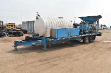 2002 Trailtech 24ft Flatdeck Trailer with Hydro Seeder Unit