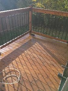 deep clean deck, fence and walkways stones - Photo 4