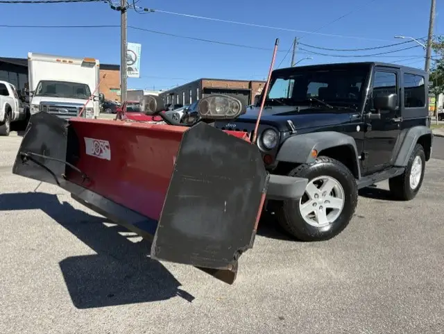2010 Jeep Wrangler SPORT 4WD BOSS RT3 SNOW PLOW-AUTOMATIC