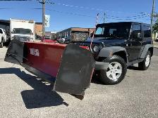 2010 Jeep Wrangler SPORT 4WD BOSS RT3 SNOW PLOW-AUTOMATIC