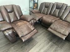 6 Seater Motorized Recliner Sofa Set