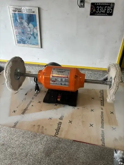 Bench Buffer Polisher, 3/4 HP