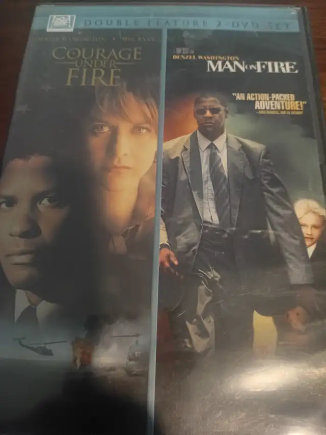 Double features courage man ob fire