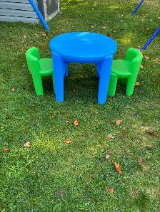 KIDS TABLE AND CHAIRS FOR SALE
