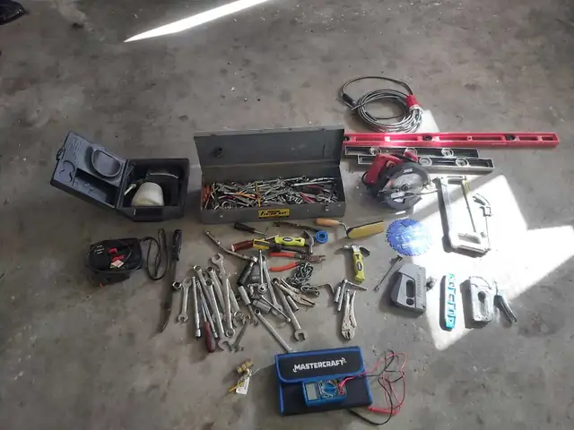 lot of tools