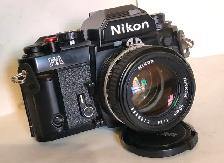 Nikon Black FA - 50mm f1.4 AiS lens