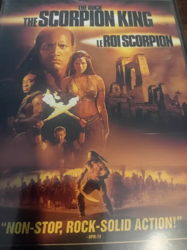 Rhe rock the scorpion king
