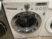 Laveuse seule frontale blanche LG ( remis a neuf )