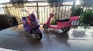 BARBIE VESPAS, MOTORCYCLE, GO-KART! - Photo 8